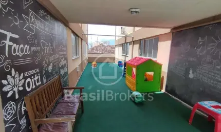 Apartamento de 43,45m², com dois quartos em condomínio. Primeira locação