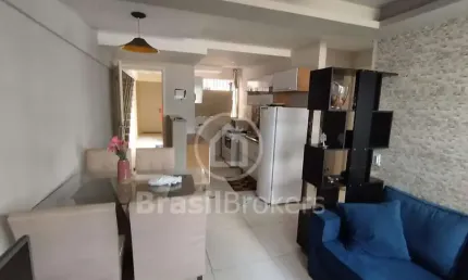 Apartamento de 43,45m², com dois quartos em condomínio. primeira locação