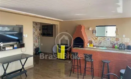 Casa com área de lazer e churrasqueira perto da Cardoso de Morais