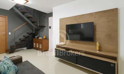 Cobertura dúplex de 128m², com localização privilegiada na zona norte