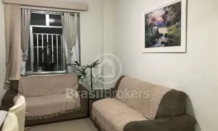 Apartamento à venda com 73,00m² e 2 quartos em meier, rio de janeiro - rj