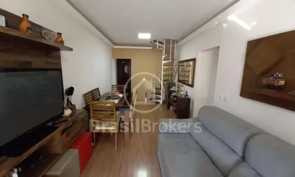 Cobertura Duplex à venda com 159,00m² e 3 quartos em Meier, Rio de Janeiro - rj
