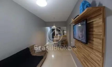 CONDOMINIO DO EDIFICIO PARQUE DO MEIER - Apartamento 2 quartos, sendo 1 suíte