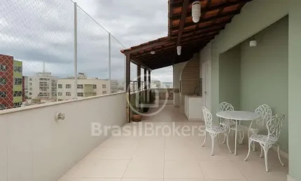Cobertura com 3 quartos à venda na Rua Conselheiro Agostinho, Todos os Santos, Rio de Janeiro