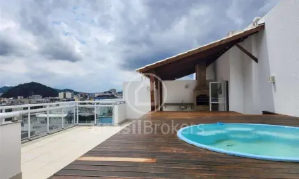 Cobertura à venda com 172,00m² e 3 quartos em Tijuca, Rio de Janeiro - rj