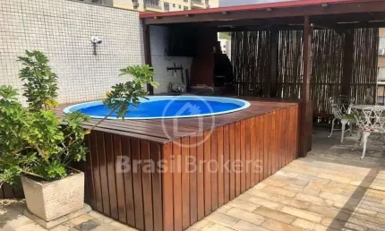 Cobertura Duplex à venda com 186,00m² e 3 quartos em Tijuca, Rio de Janeiro - rj