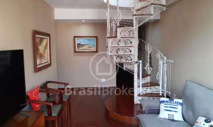 Cobertura Duplex à venda com 194,00m² e 3 quartos em Andaraí, Rio de Janeiro - rj