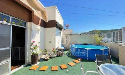 Cobertura Duplex Excepcional no Grajaú: 192m², Vista Privilegiada e Espaço de Lazer Exclusivo!
