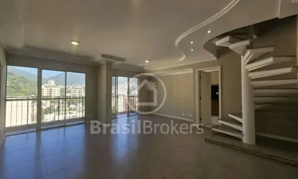 Cobertura Duplex à venda com 127,00m² e 3 quartos em Tijuca, Rio de Janeiro - RJ