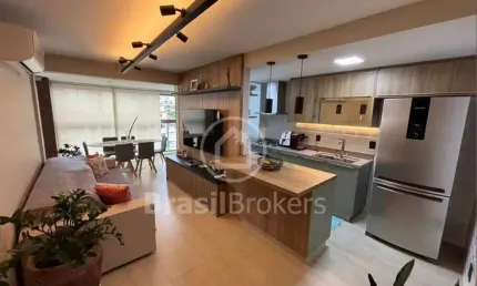 Apartamento à venda com 3 quartos, sendo 1 suíte, 2 varandões, vaga e infra total no Condomínio Stilo Tijuca Residence