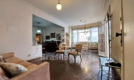 Apartamento à venda com 144,00m² e 3 quartos em botafogo, rio de janeiro - rj