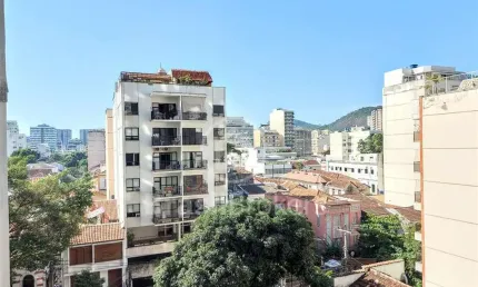 Apartamento à venda com 77,00m² e 2 quartos em humaitá, rio de janeiro - rj
