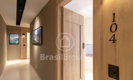 Apartamento tipo garden 1 quarto à venda no Bairro Peixoto - Copacabana