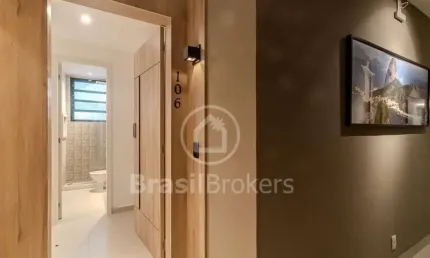 Apartamento tipo garden 1 quarto à venda no Bairro Peixoto - Copacabana