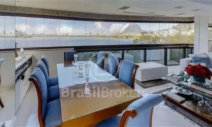 Cobertura à venda com 317,00m² e 4 quartos em Lagoa, Rio de Janeiro - rj