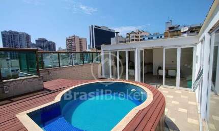 Cobertura duplex em Botafogo - 5 quartos, 3 vagas e piscina privativa!