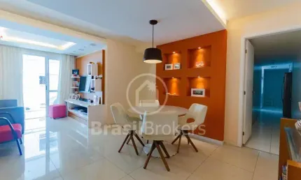 Apartamento à venda com 95,00m² e 3 quartos em Botafogo, Rio de Janeiro - rj