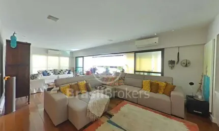 Apartamento à venda com 205,00m² e 4 quartos em lagoa, rio de janeiro - rj