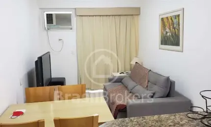 Flat com 1 quarto à venda na Rua Custódio Serrão, Lagoa, Rio de Janeiro