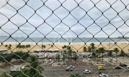 Apartamento à venda com 198m² e 4 quartos em copacabana, rio de janeiro - rj