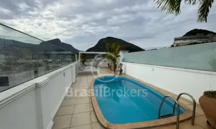 Cobertura triplex à venda com 386,00m² e 5 quartos em ipanema, rio de janeiro - rj