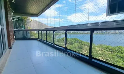Apartamento à venda com 160,00m² e 3 quartos em lagoa, rio de janeiro - rj