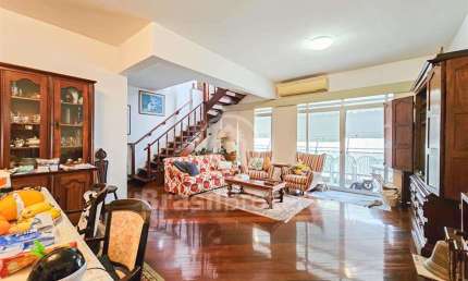 Cobertura Duplex à venda com 241,00m² e 4 quartos em Urca, Rio de Janeiro - RJ