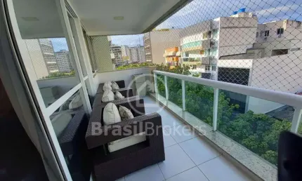 Apartamento à venda com 119,00m² e 3 quartos em botafogo, rio de janeiro - rj