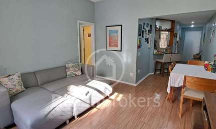 Apartamento à venda com 71m² e 2 quartos em Laranjeiras - Rio de Janeiro - RJ