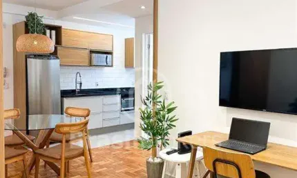 Ipanema, sala e quarto com o 2º reversível, vaga e reformado