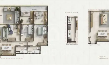 Oba urca varandão 3 quartos, suite, vaga, infratotal