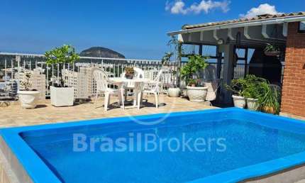 Cobertura à venda com 322,00m² e 3 quartos em Freguesia (Jacarepaguá), Rio de Janeiro - RJ