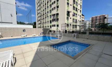 Apartamento - 2 quartos com suíte no Pechincha - 74m² - À venda