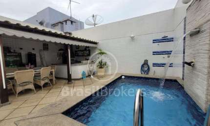Cobertura Duplex à venda com 266,00m² e 4 quartos em Freguesia (Jacarepaguá), Rio de Janeiro - rj