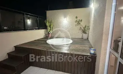 Cobertura com 2 quartos à venda na Rua Mapendi, Taquara, Rio de Janeiro