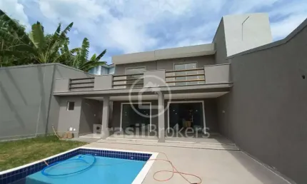 Casa em condomínio fechado com 4 quartos à venda na Rua Aldo Rebello, Pechincha, Rio de Janeiro