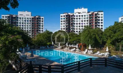 Apartamento à venda com 85,00m² e 3 quartos em pechincha, rio de janeiro - rj