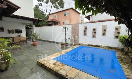 Casa de Condomínio à venda com 348,00m² e 4 quartos em Taquara, Rio de Janeiro - rj