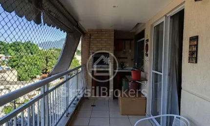 Apartamento à venda com 72,00m² e 3 quartos em Taquara, Rio de Janeiro - RJ