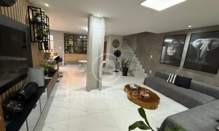 Casa de condomínio à venda com 250,00m² e 3 quartos em freguesia (jacarepaguá), rio de janeiro - rj