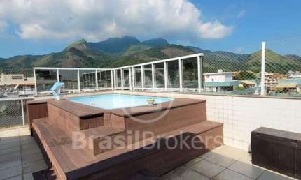 Cobertura Duplex à venda com 240,00m² e 4 quartos em Freguesia (Jacarepaguá), Rio de Janeiro - rj