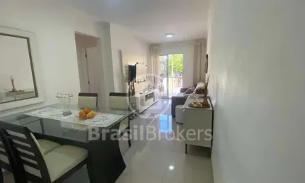 Apartamento à venda com 71,00m² e 3 quartos em pechincha, rio de janeiro - rj