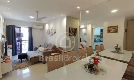 Apartamento à venda com 70,00m² e 2 quartos em freguesia (jacarepaguá), rio de janeiro - rj