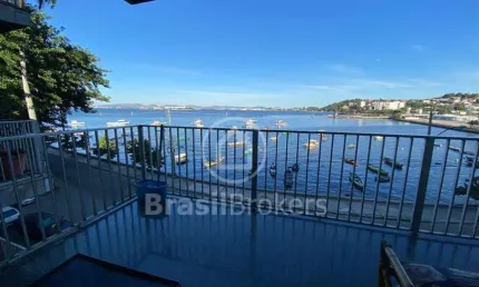 Apartamento à venda com 165,00m² e 4 quartos em Cocotá com vista mar, Rio de Janeiro - rj