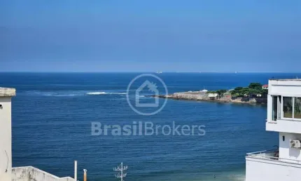 Amplo apartamento à venda na Aires Saldanha, Posto 5, com vista para o mar !!!