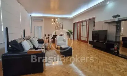 Apartamento 3 quartos + dependência em área nobre de copacabana