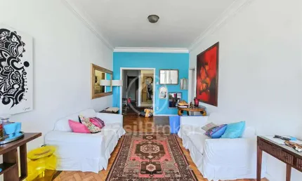 Apartamento à venda em copacabana, 108m², 3 quartos, 1 suíte e 1 vaga