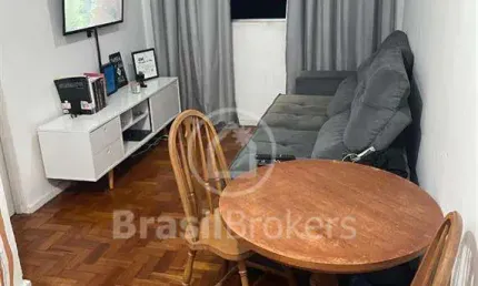 Apartamento  sala quarto a venda na rua santo amaro, catete - rio de janeiro