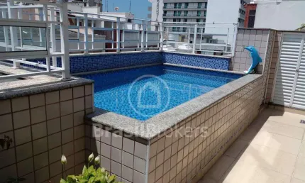 Cobertura Duplex à venda com 210 metros e 2 quartos em Copacabana, Rio de Janeiro - RJ