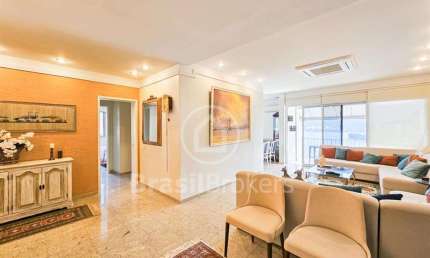 Apartamento à venda com 160,00m² e 5 quartos em Lagoa, Rio de Janeiro - rj